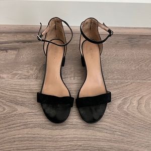 Target Merona Black Strappy Heel (7.5)